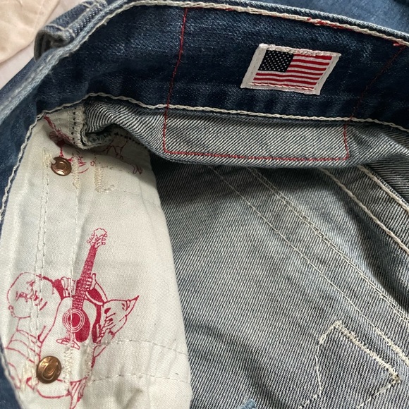 RARE VINTAGE TRUE RELIGION JEANS RICKY SIZE 34 - Picture 5 of 7